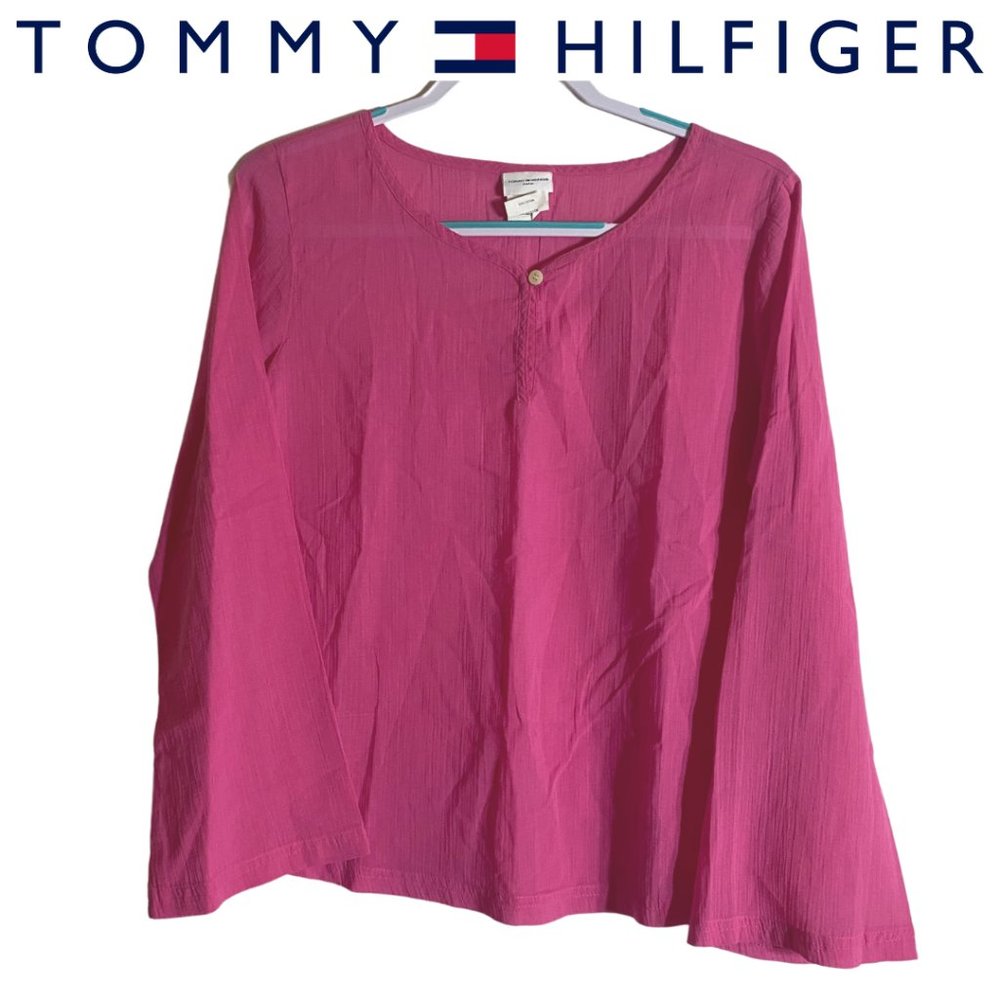 Tommy Hilfiger Swim Pink Lightweight Top